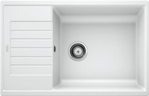 Кухонная мойка Blanco Zia XL 6S Compact Silgranit, белый, 523277