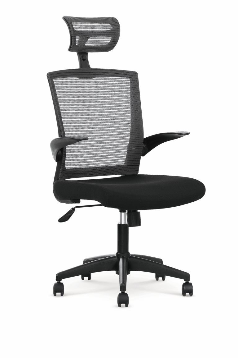 Кресло компьютерное Halmar VALOR (черный/серый)