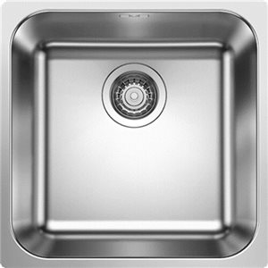 Кухонная мойка Blanco Supra 400-IF, нержавеющая сталь полированная, 526350