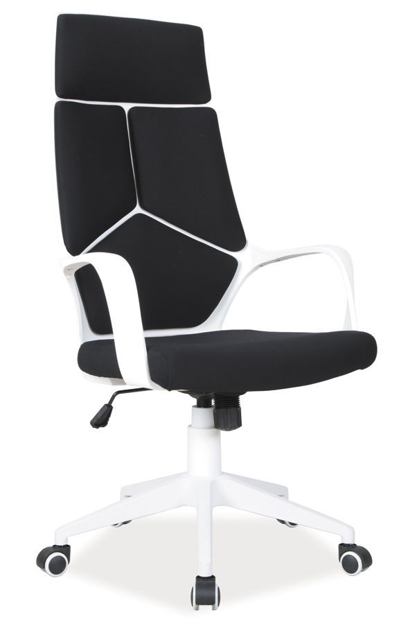 Кресло компьютерное Signal Q-199 (черный/белый)