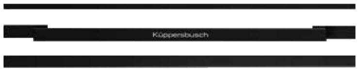 Декоративные планки и ручка Kuppersbusch DK5000