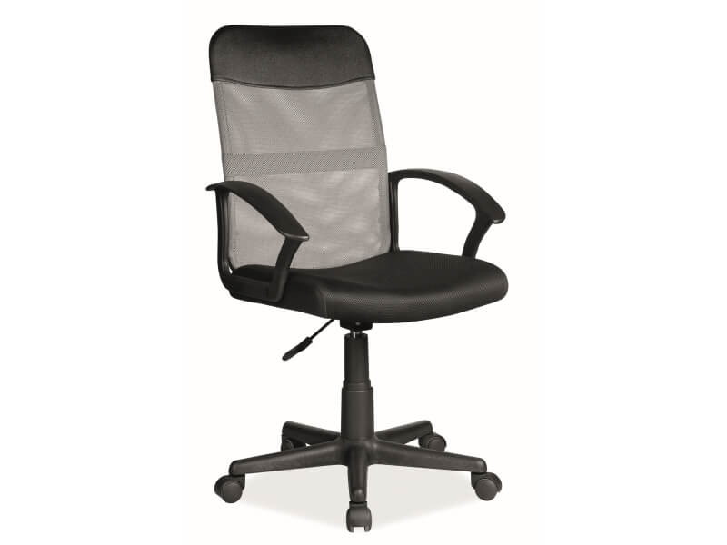 Кресло компьютерное SIGNAL Q-702 (серый/черный)