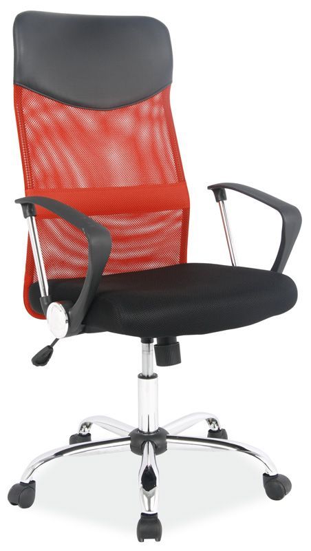 Кресло компьютерное Signal Q-025 (красный/черный)