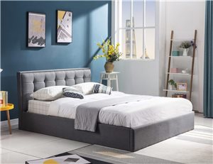 Кровать Halmar PADVA (серый) 160/200